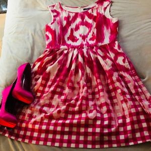 Classy in pink spring A-Line dress